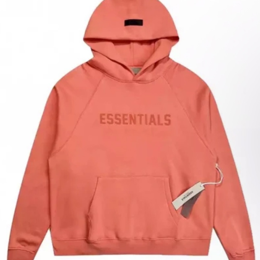 Essentials Pink Sweatshirt Casual Fit
